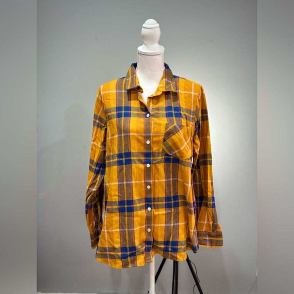 Clearance! Orange Old Navy The Classic Button Down Shirt Size L EUC